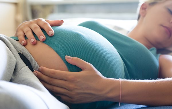 Hormones cause acne during pregnancy