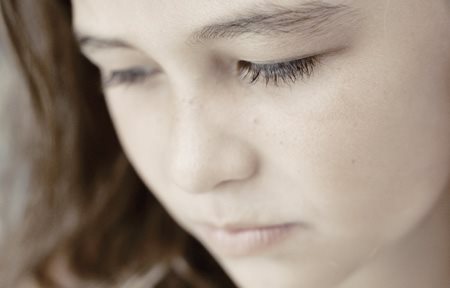 Meisje in de puberteit