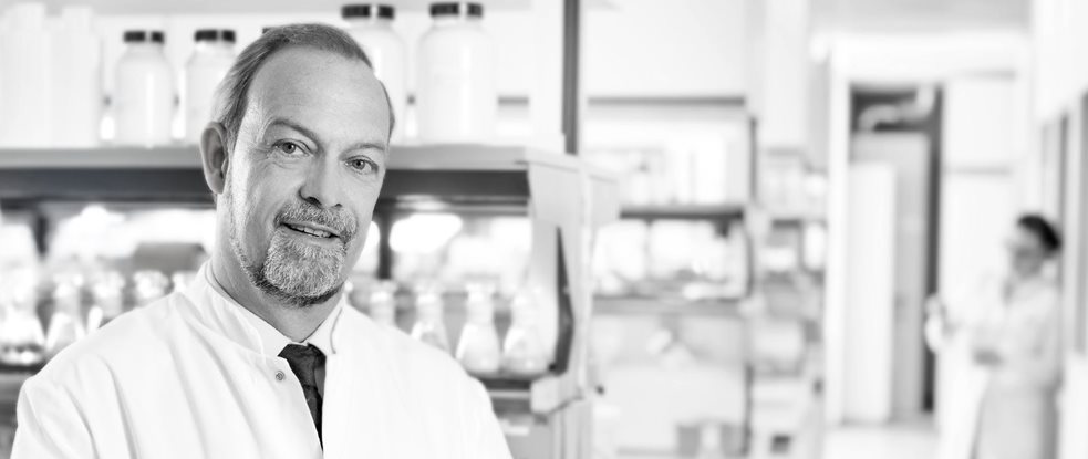 Wetenschapper in het laboratorium