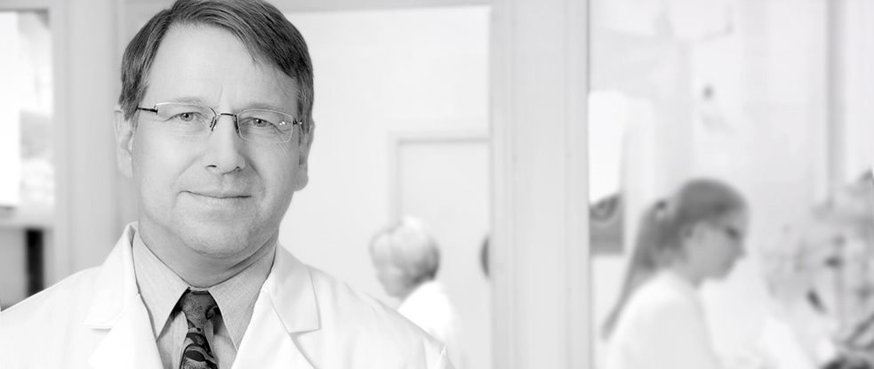 Wetenschapper in het laboratorium