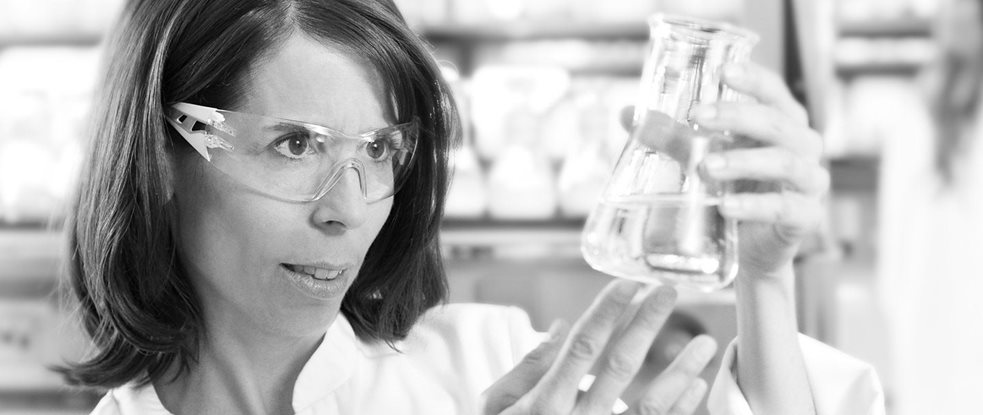 Wetenschapper in het laboratorium