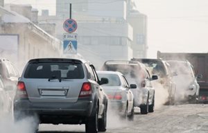 Auto's in het verkeer.