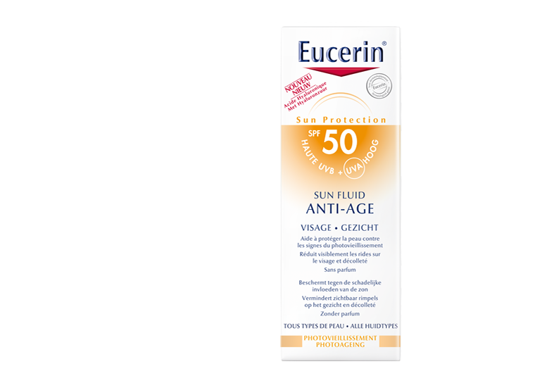 Factor 50: Eucerin Sun Fluid Anti-Age SPF 50